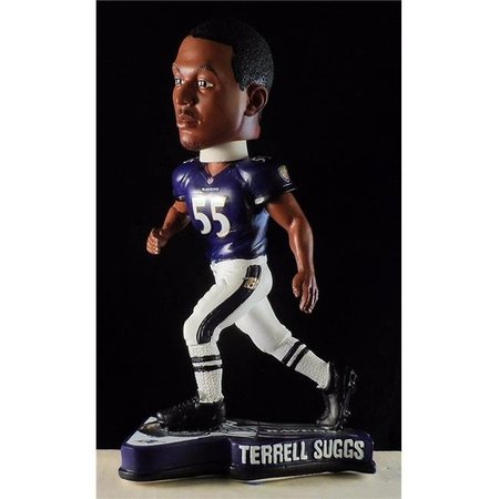 CASEYS Baltimore Ravens Terrell Suggs Pennant Base Bobblehead 8784913863